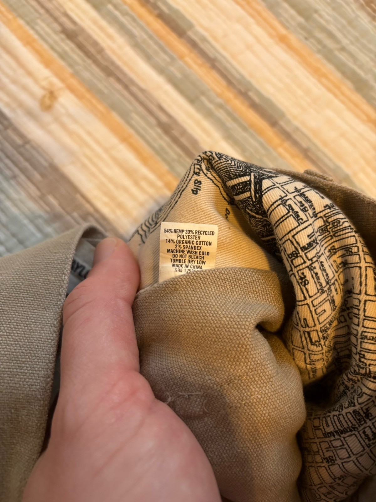 Taylor Stitch Boss Duck Pants Workwear Canvas Mens 35×34 Heritage Rugged