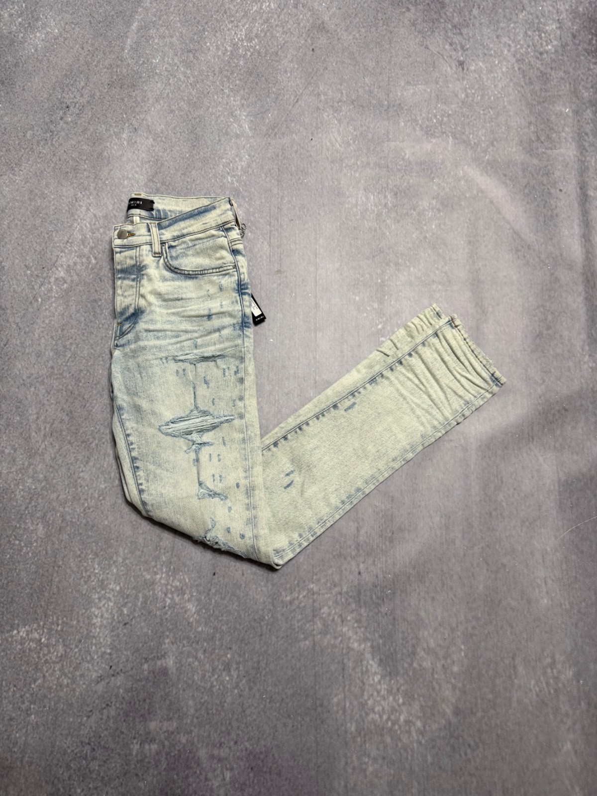 Size W29 – AMIRI Thrasher Plus Denim Sky Indigo Brand New With Tags!