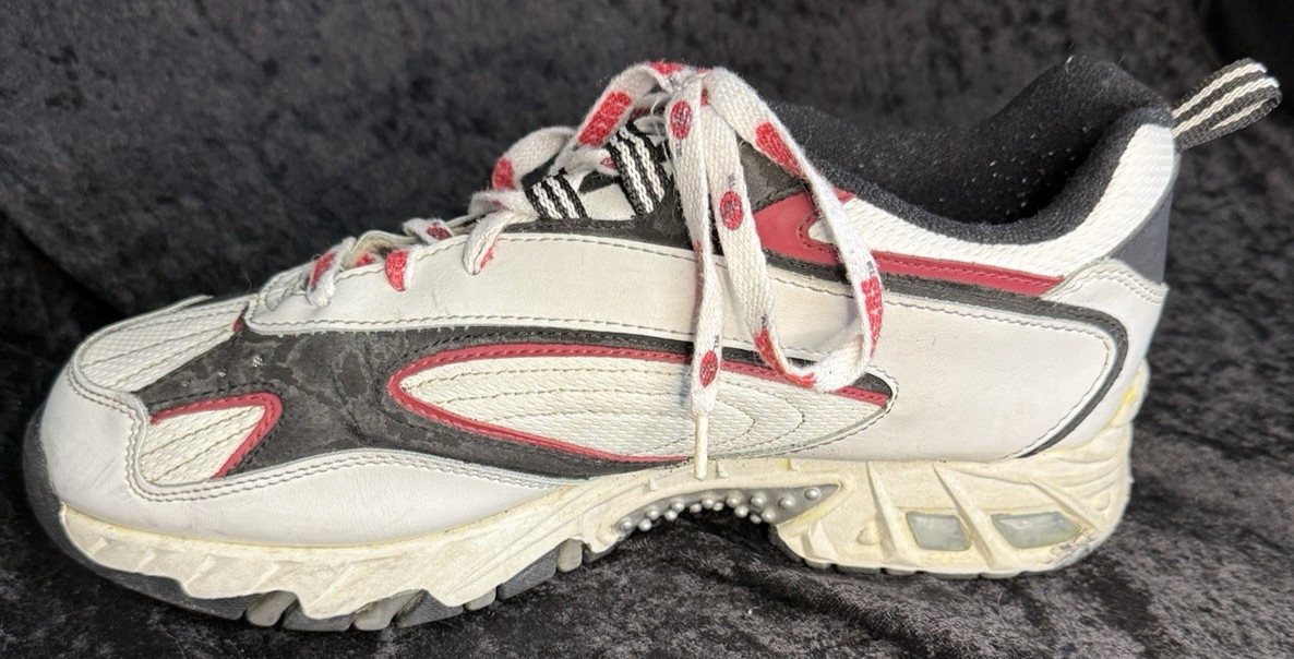 San Francisco Sf 49ers NFL Game Day Shoes Size 10 D Vintage 90’s w/49er Laces!