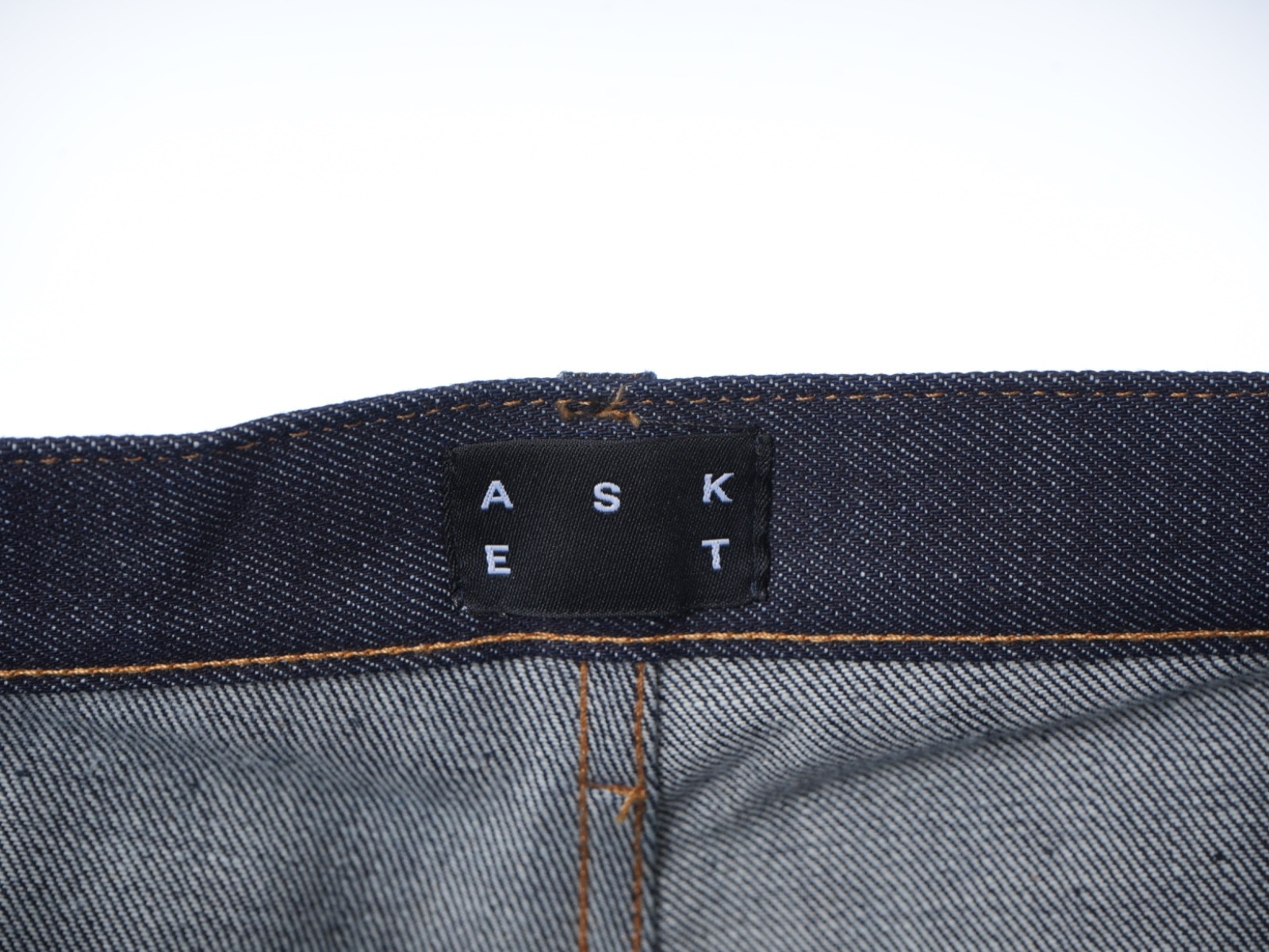Asket Raw Denim Slim Jeans w30