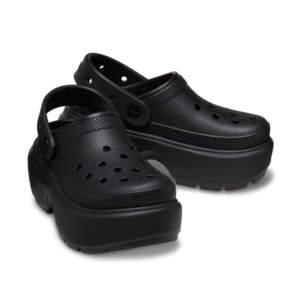 NEW CROCS Stomp Clog 209347 BLACK UNISEX SIZE