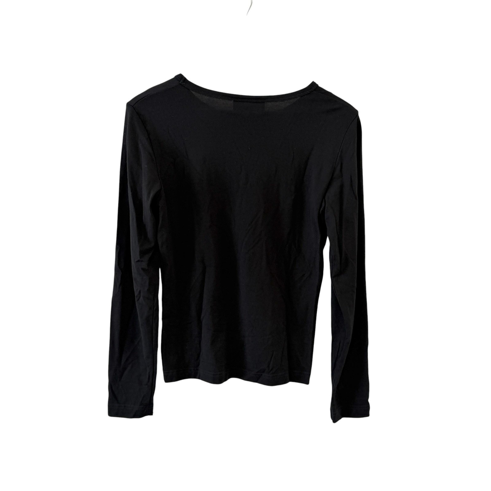 Icebreaker Merino Wool Base Layer Womens L Black Long Sleeve Outdoor Hiking Top