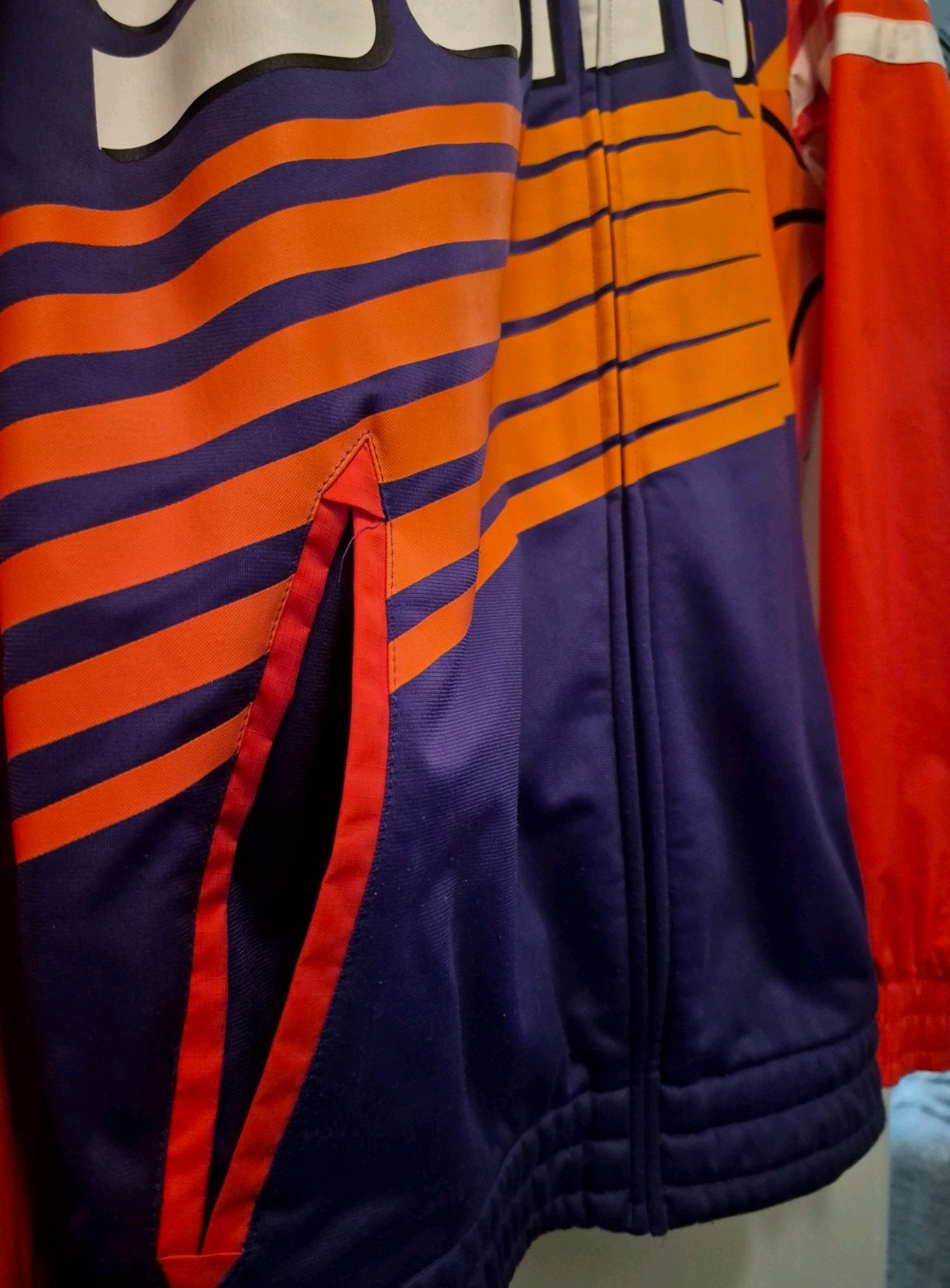 🔥Adidas Pheonix Suns Retro Throwback Vibe Warm-Up Track Jacket -Mens Large🔥