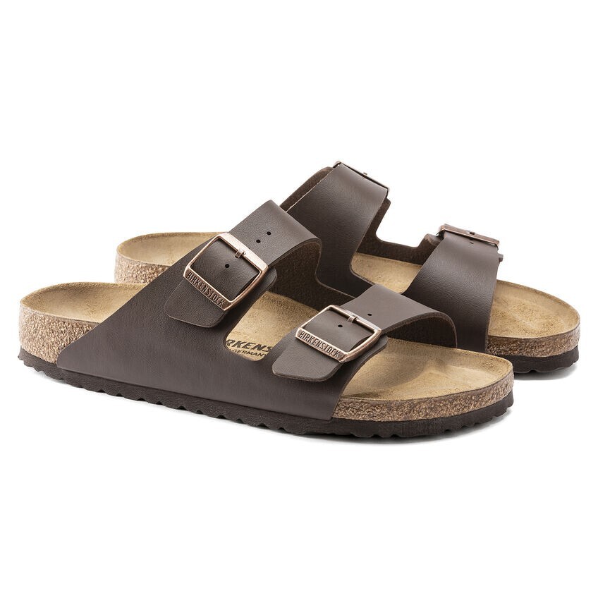 Birkenstock Arizona Birko-Flor® sandals dark brown EU 40 US 9-9.5 regular/wide