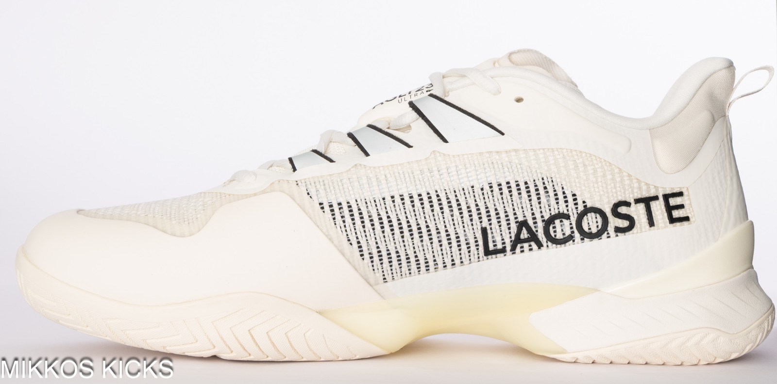 Lacoste AG-LT23 Ultra 225 3 SMA Men’s Size 13 Off White Tennis Shoes NIB