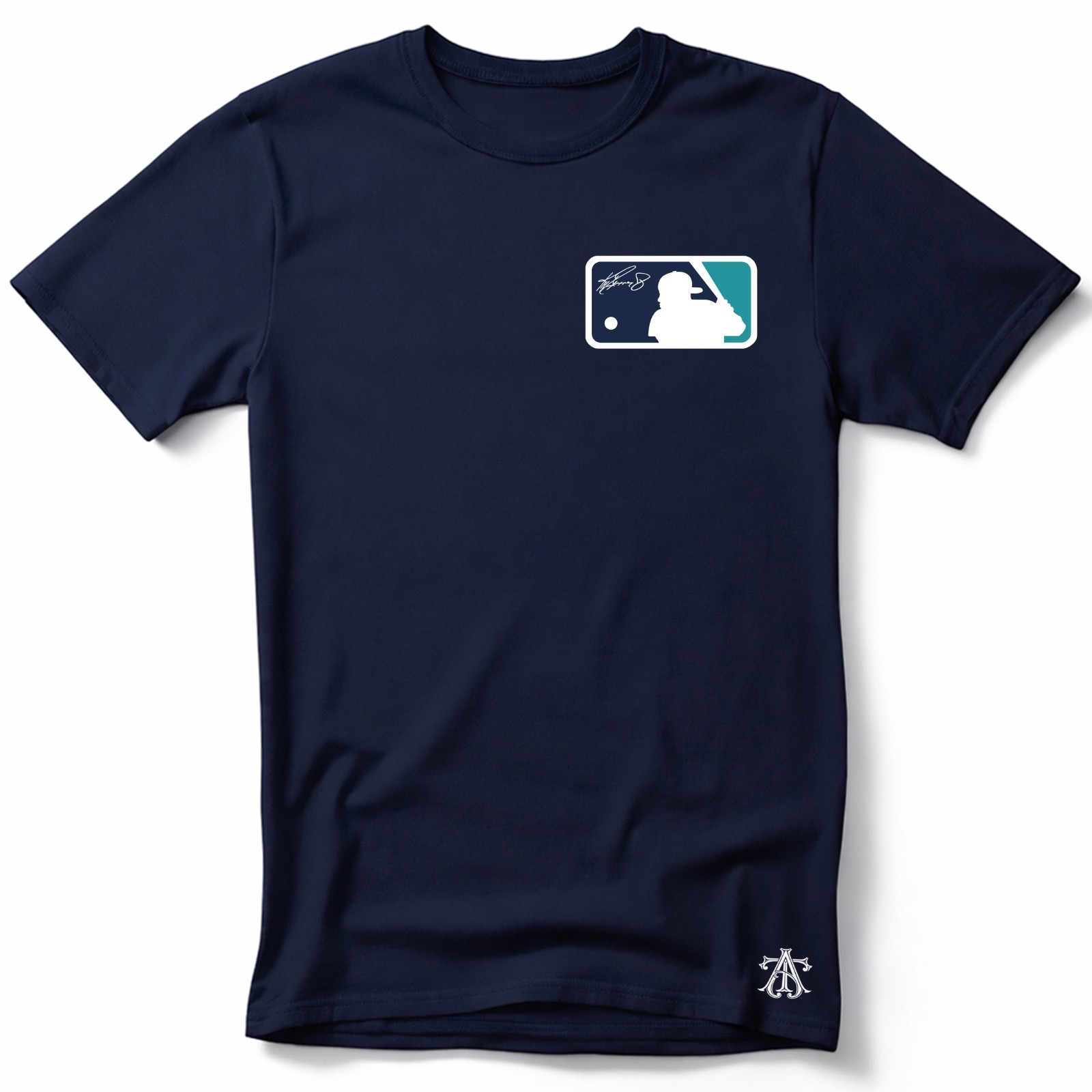 Ken Griffey MLB, Seattle Baseball themed Pre-Shrunk Ring Spun Cotton T-Shirt