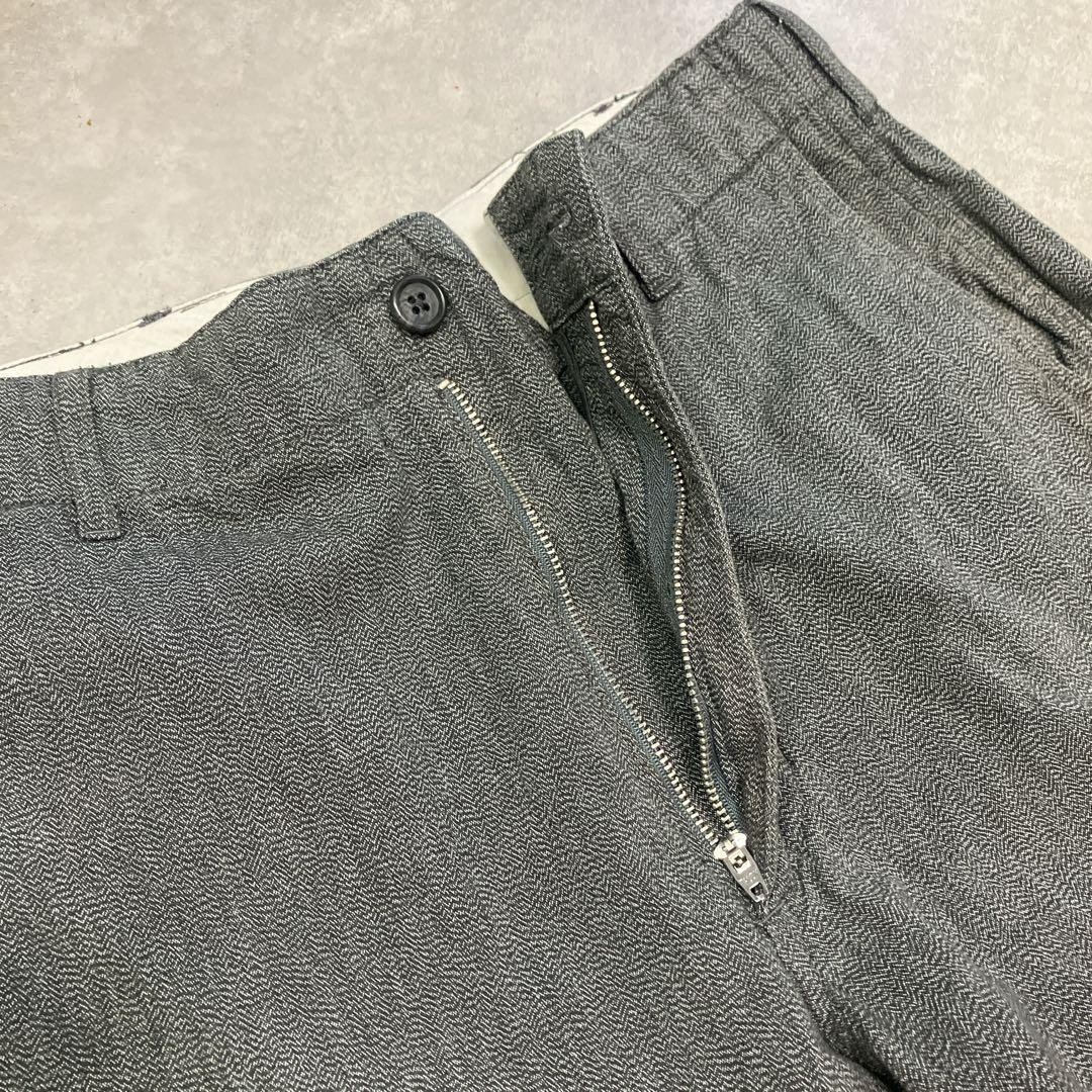 Engineered Garments Herringbone Pants Size 30 Made in USA NY Talon Zip F/S