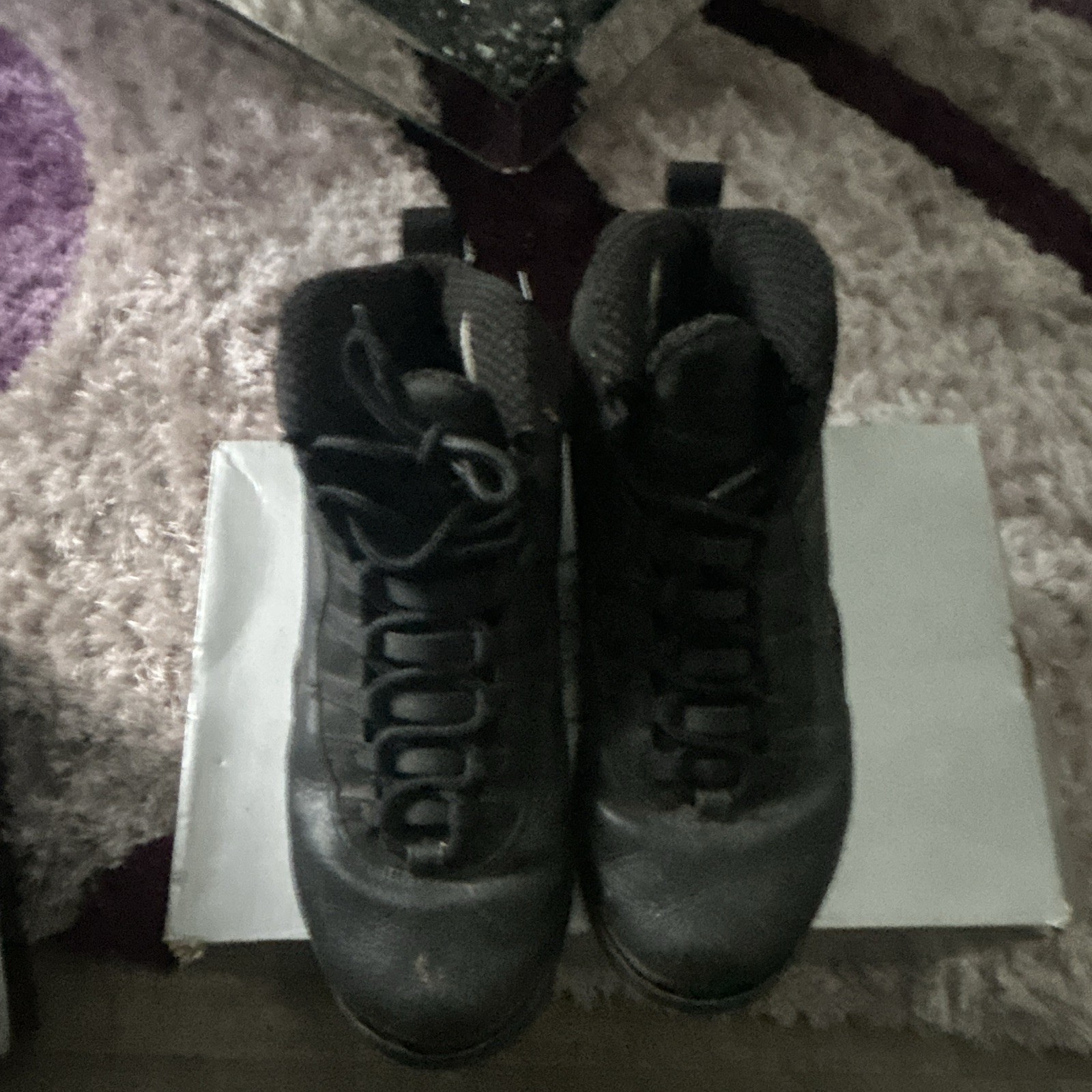 Jordan Air Jordan 10 Retro Stealth Black/White 2005 310805-010 Men