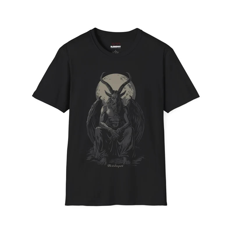 Devil Baphomet T-Shirt | Occult Clothing | Black Metal | Weirdcore | Goth Shirt