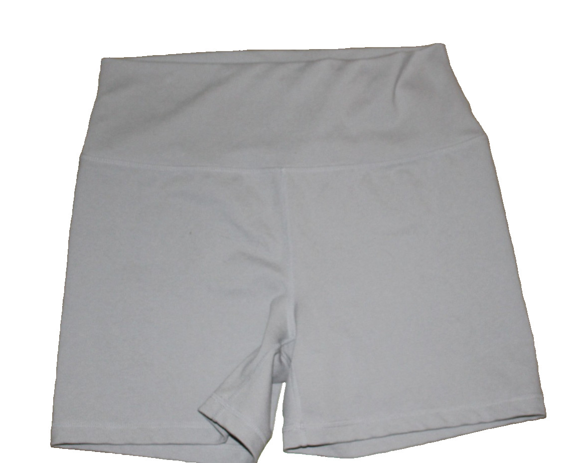 Yogalicious Lux Everyday 3.5″ Shorts 2XL Gray High Rise Athletic Stretch