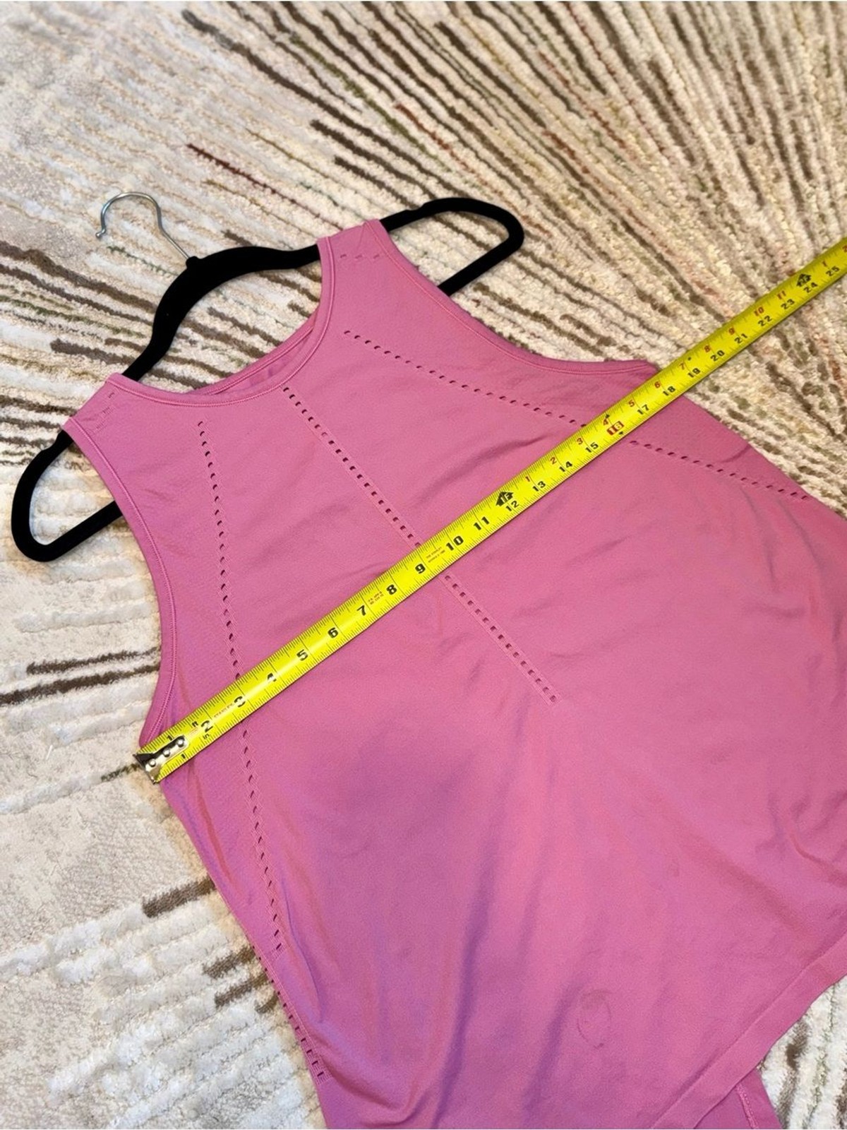 Athleta Foothill Tank Top Pink Workout Tank Activewear Yoga Gym Fitness Lounge