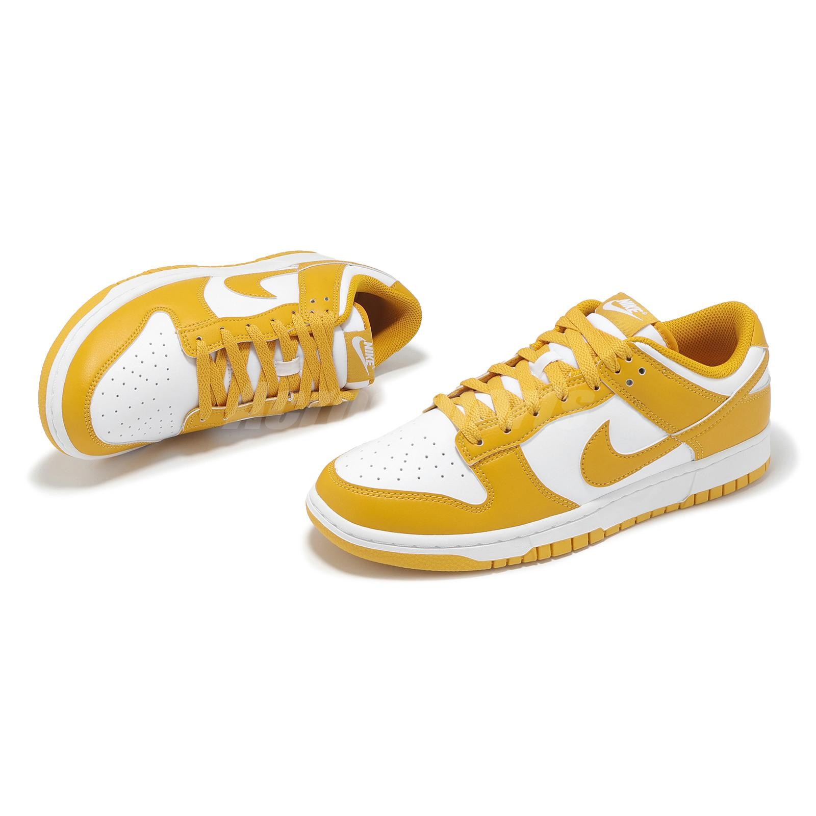 Nike Dunk Low Retro Mustard Men Casual Lifestyle Shoes Sneakers HF5441-109