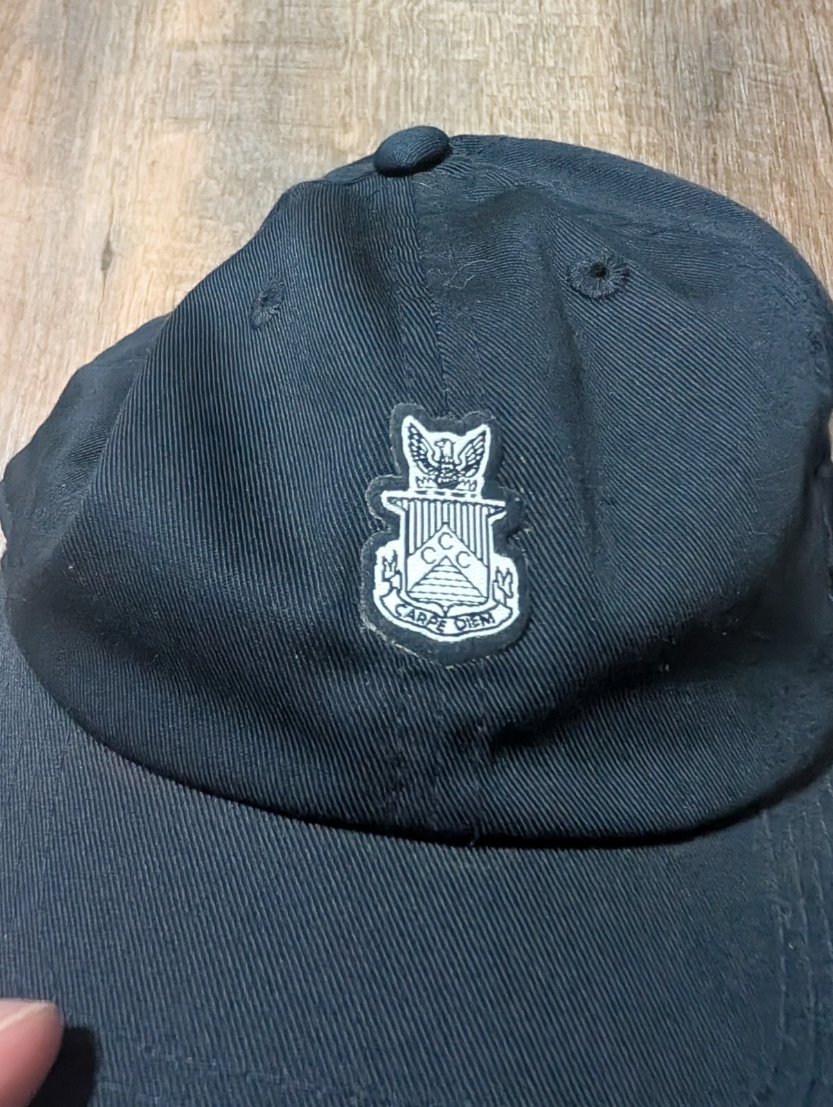American Needle “Carpe Diem” Adjustable Hat Cap Blue Navy