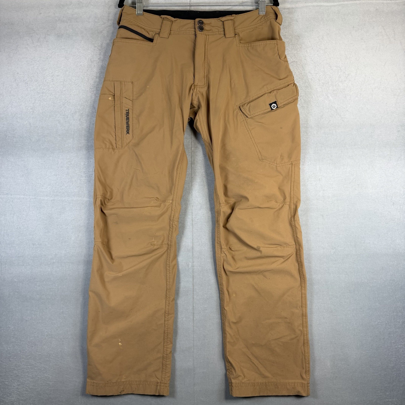 Lot Of 6 Truewerk T1/T2 Werkpants Mens 32×30 Green Khaki Gray Cargo Utility Work