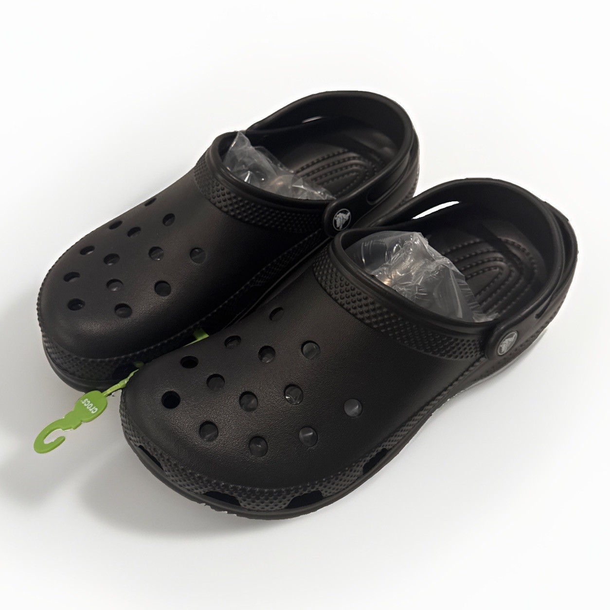 Crocs Classic Clogs M8/W10 Unisex Black NEW with Tags & Original Bag