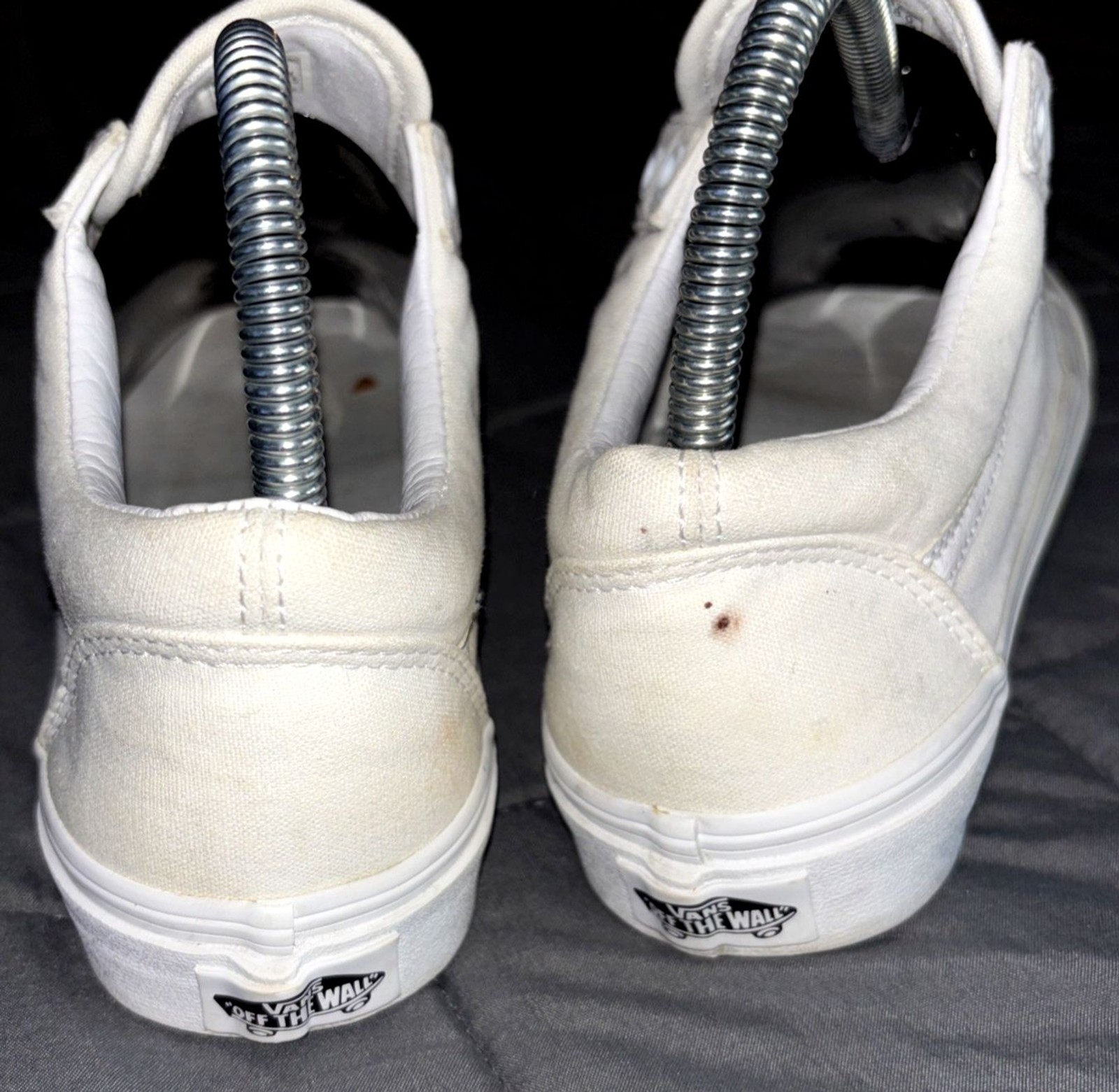 Vans Mens Off The Wall 508731 White Casual Shoes Sneakers Size Men 6.5/Women 8