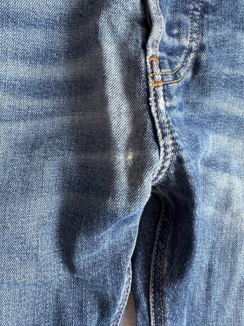 Vintage Diesel Industry Men’s Jeans Straight Blue Denim Faded Size W33