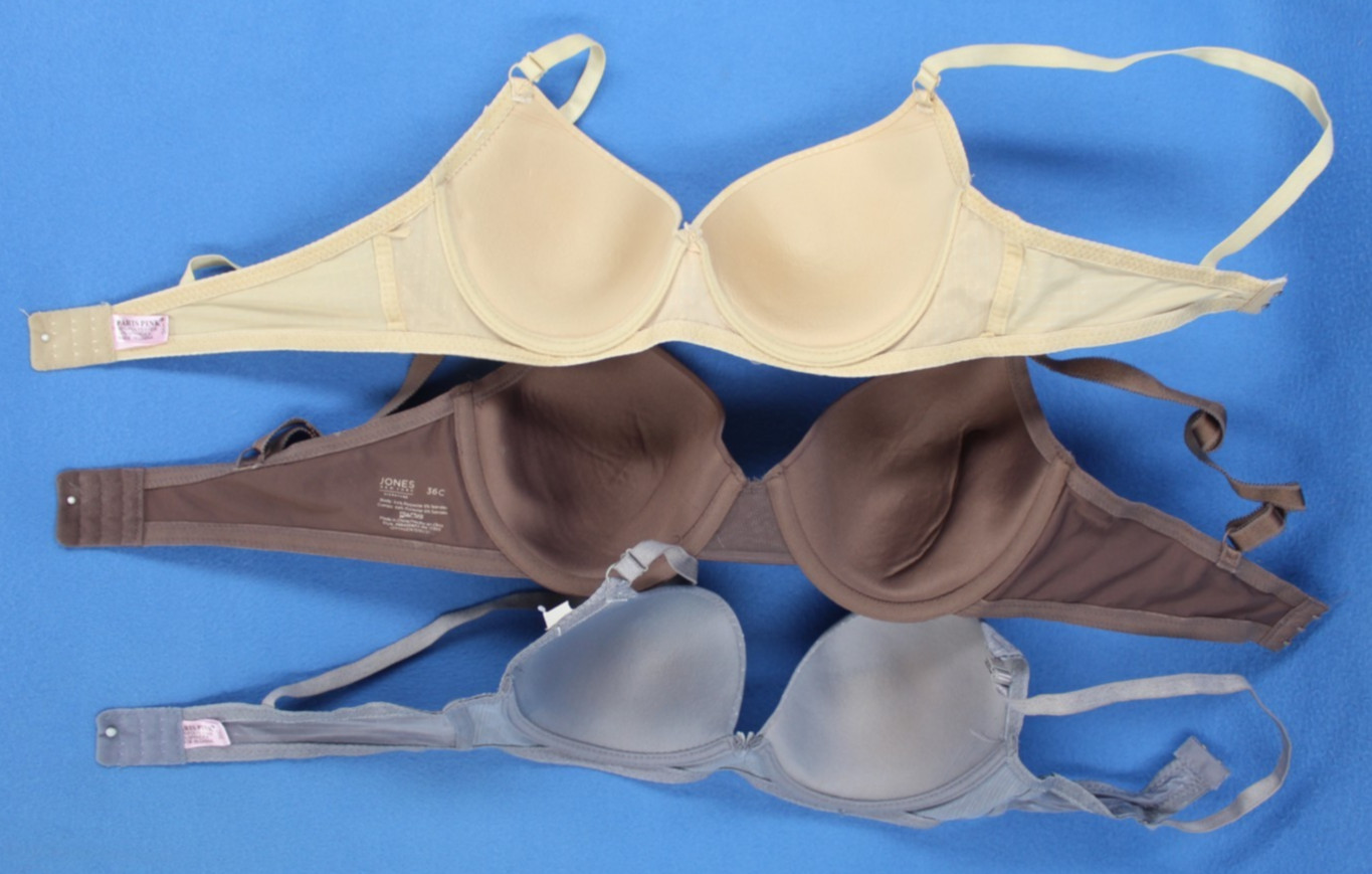 Paris Pink Jones NY Underwire Lined T-shirt Bra Lot Size 36C #H8223