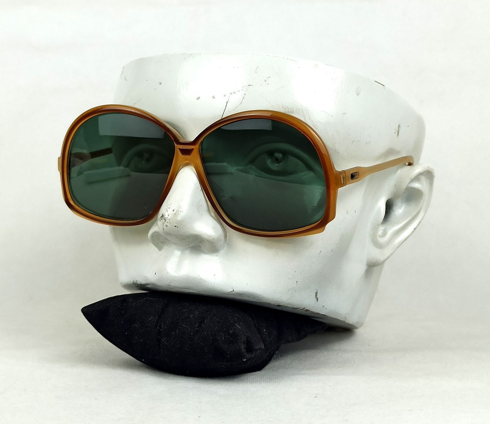 HIP-HOP CAZAL SUNGLASSES WEST GERMANY VINTAGE MOD. 156 ACETATE W/T ORIGINAL CASE