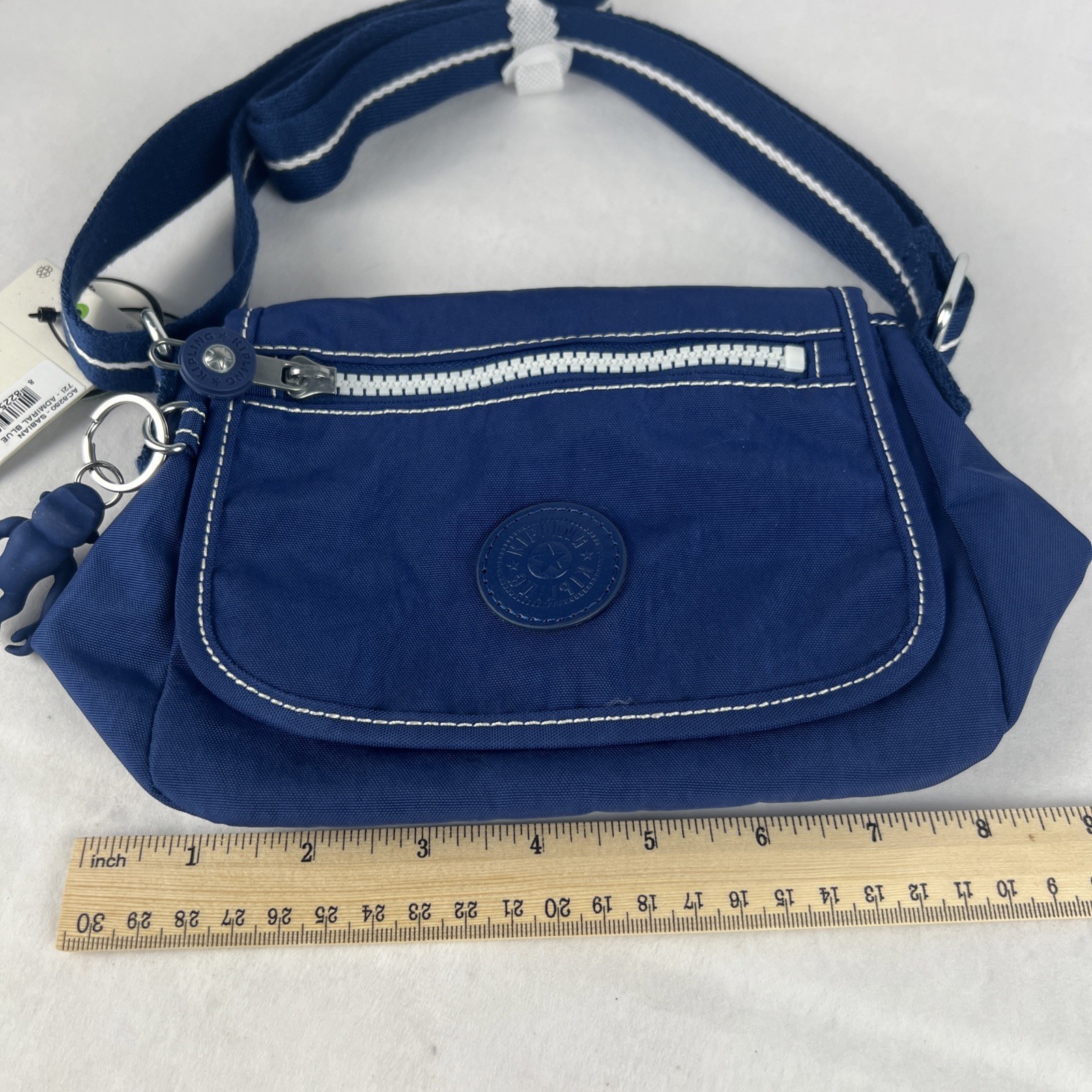 Kipling Sabian Crossbody Shoulder Bag, Admiral Blue, 7.75x6x3.25 – NWT