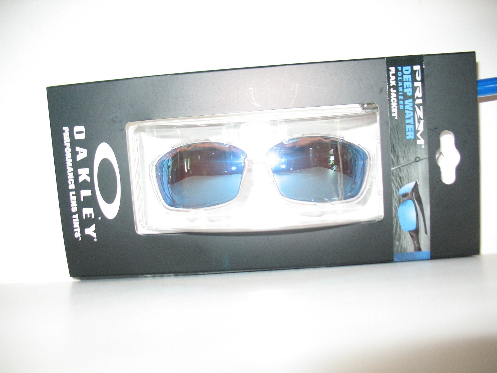 Oakley Flak Jacket Polarized lenses ~~~Prizm Deep Water