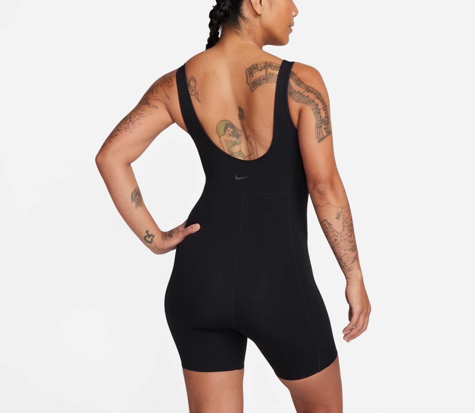 NWT Women’s Nike Zenvy Dri-FIT Short Bodysuit S,M MSRP $110