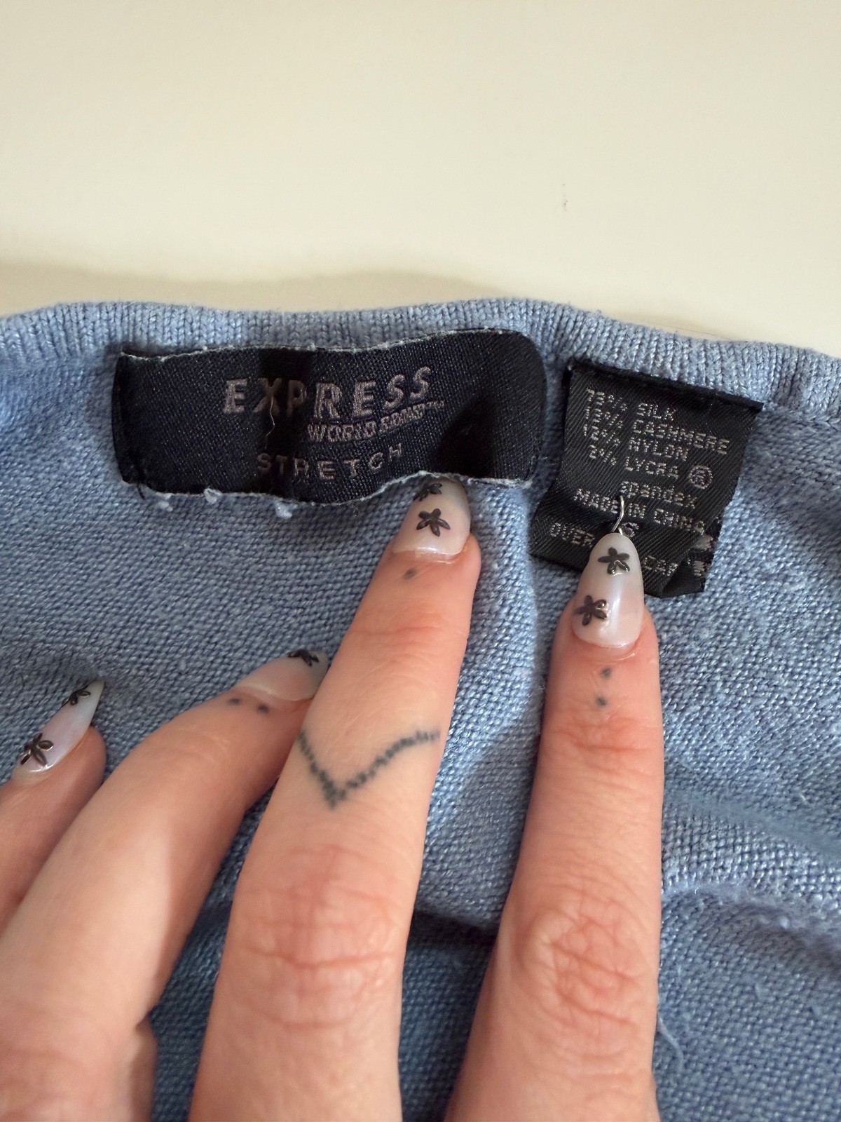 Vintage Express Silk & Cashmere Sweater
