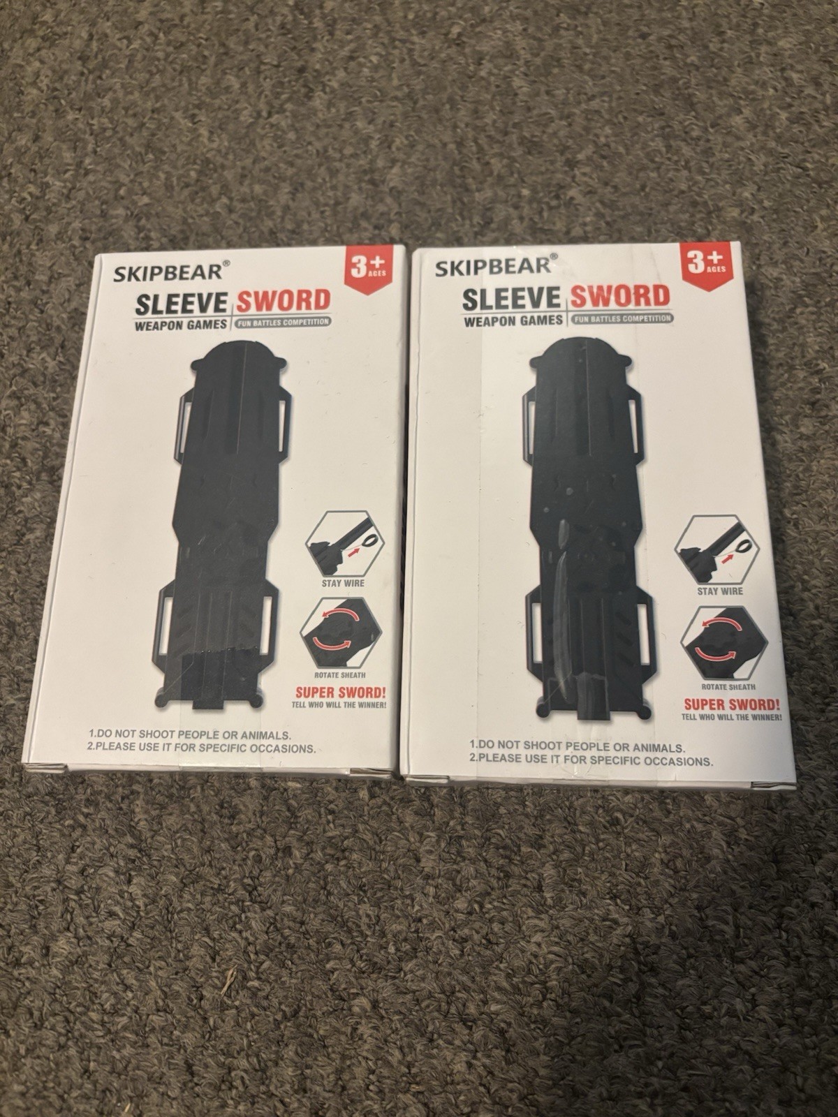 2 Skipbear Sleeve Sword Costume Hidden toy Weapon CK-168