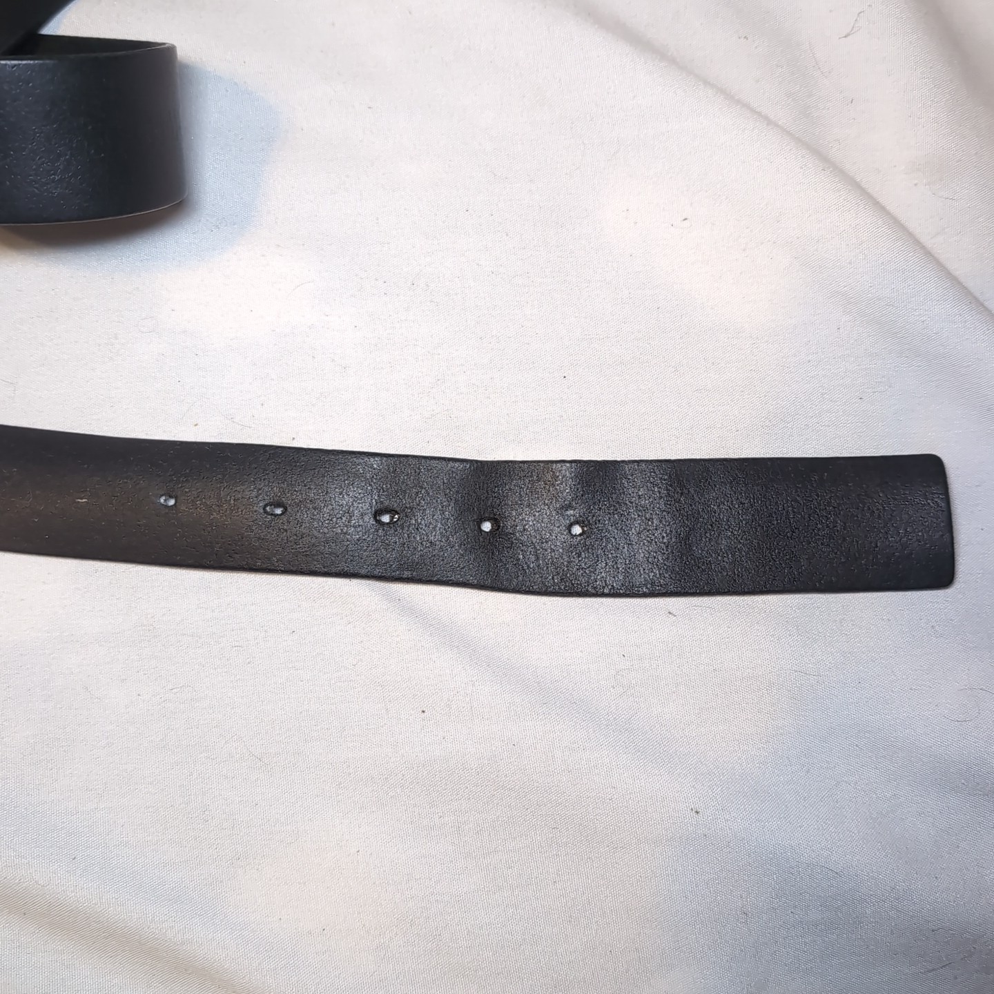 Coach Leatherware – Men’s Belt – Black W/ Silver Tone Buckle – 42” 105cm