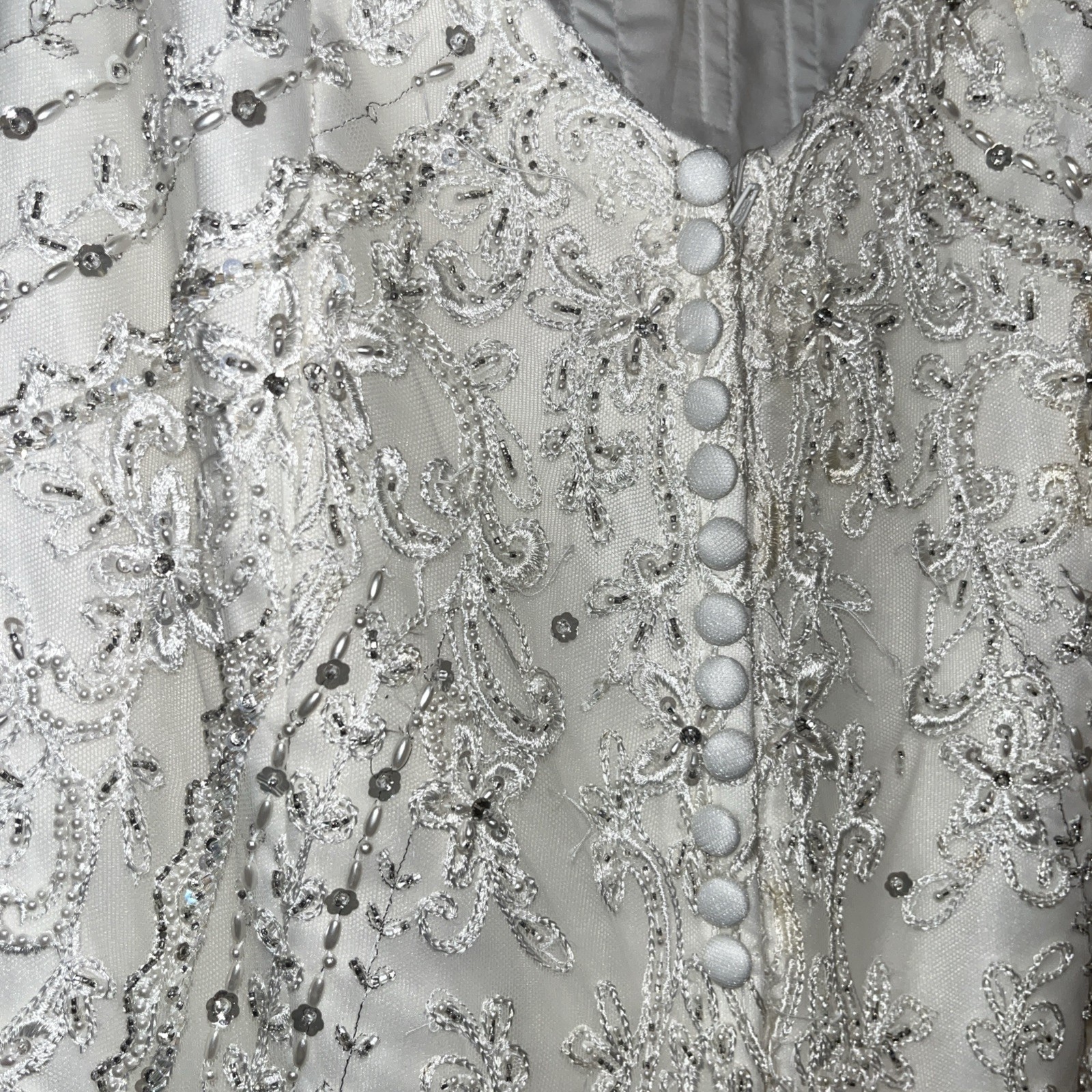 Mori Lee Wedding Dress With Train (Ivory) Size 10 Style 8275 New With Tags