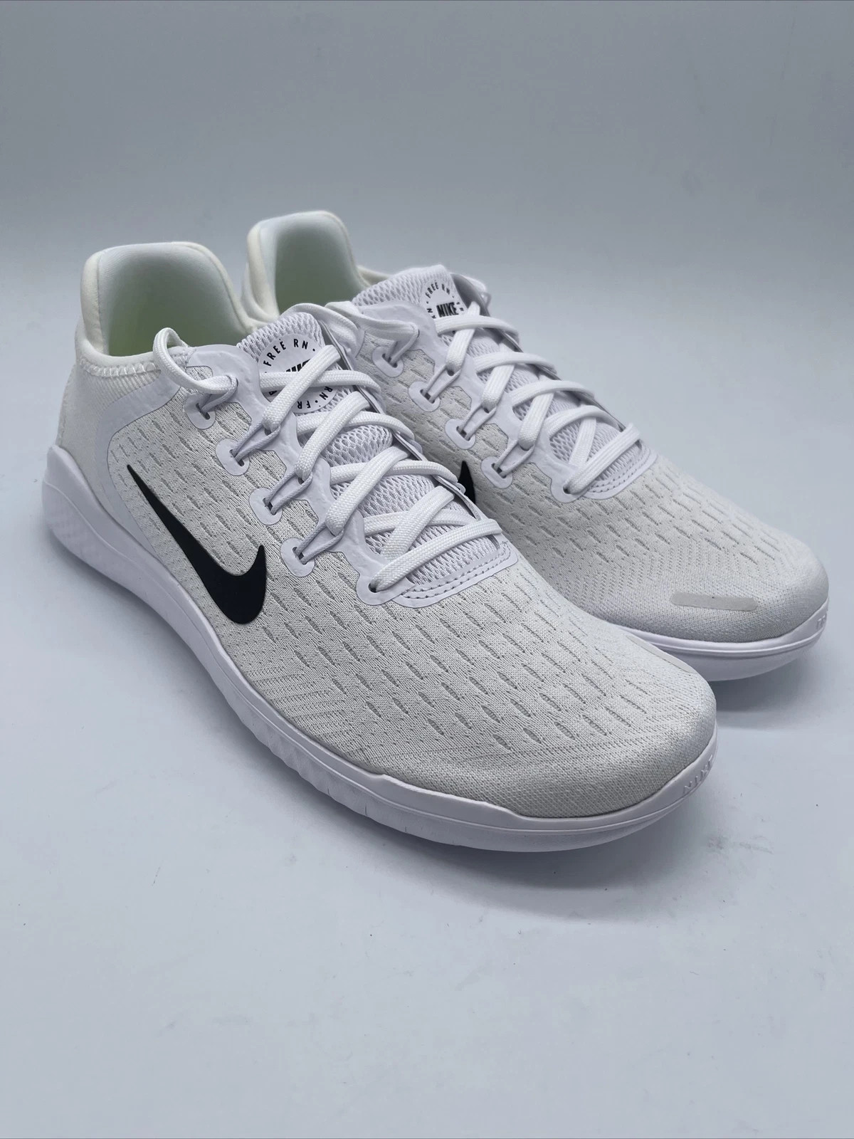 Brand New Women’s Nike Free RN 2018 White Black – 942837-100
