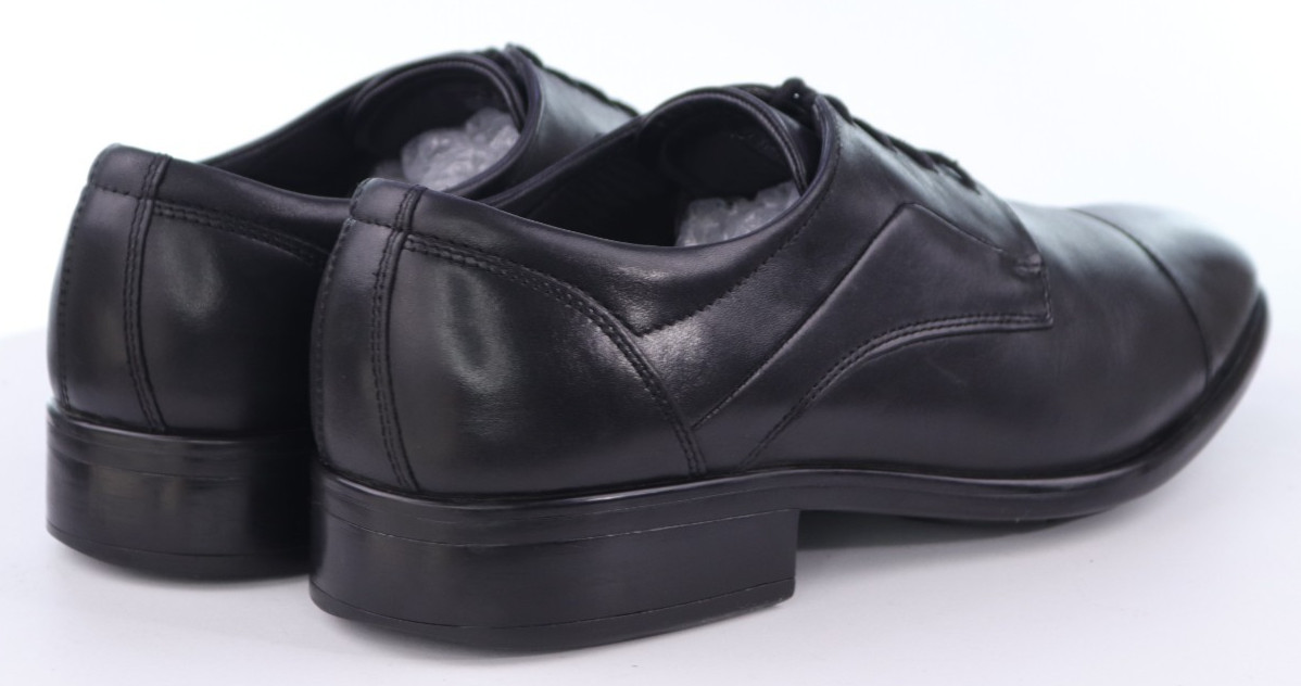 ECCO Citytray $170 Men’s Cap Toe Oxfords Dress Shoes Sz EU 46 US 12-12.5 Leather