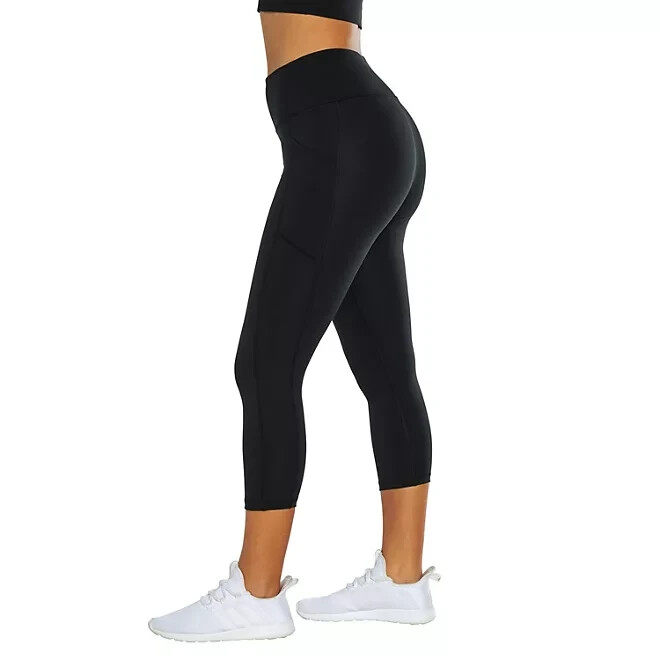 GapFit Ladies Cropped Legging Size XS Black