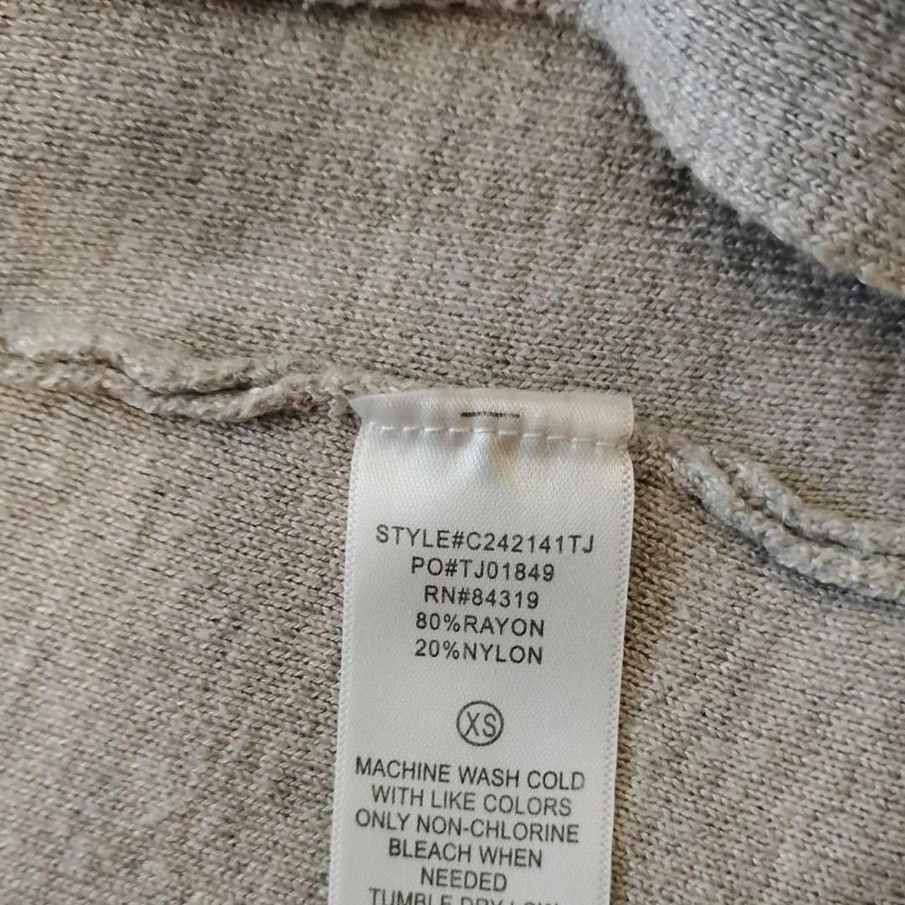 CYRUS COLORBLOCK OPEN CARDIGAN preppy grandma core clean minimalist cozy