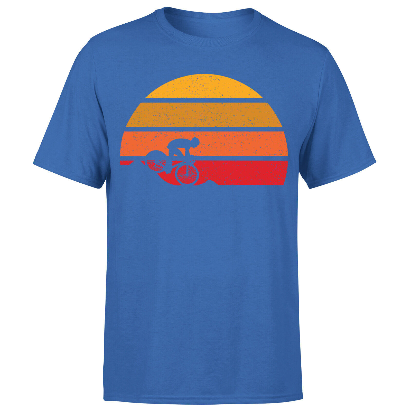 Retro Vintage Mountain Bike Biking Cycling Mens TShirt#P1#OR#A