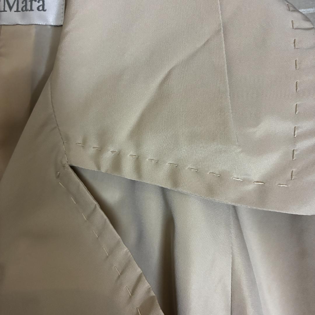 Max Mara Trenc Coat, Women’s, Polyester, Beige, Size XS