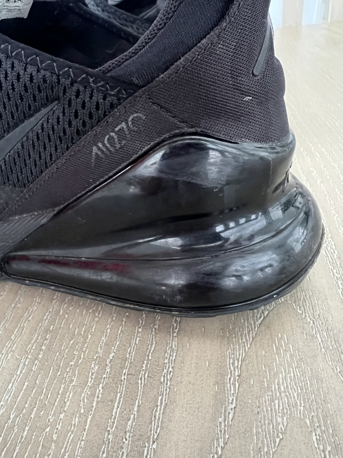 Size 11 – Nike Air Max 270 Low Triple Black