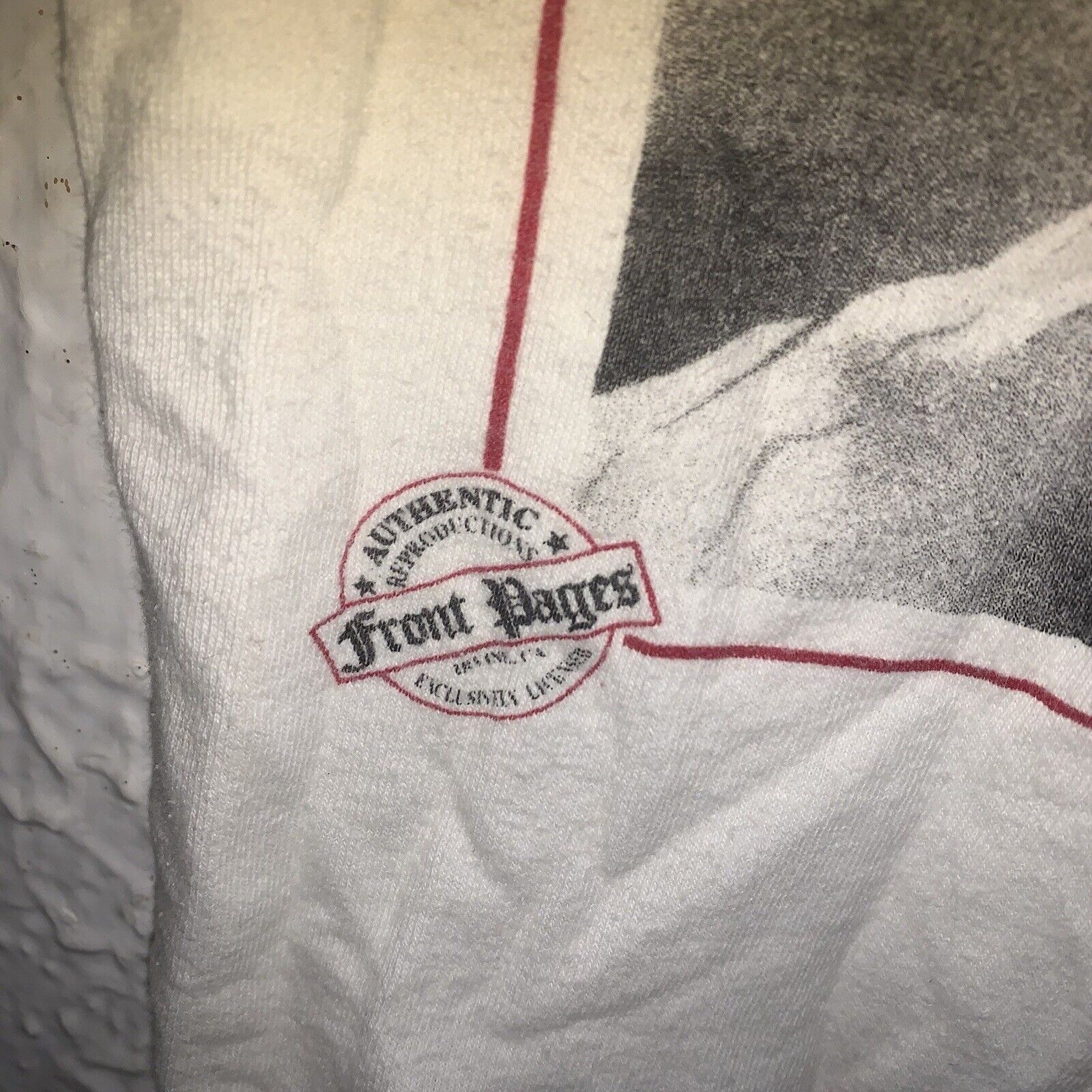 Vintage 1989 Mike Schmidt Philadelphia Phillies Front Pages MLB Stedman Shirt S