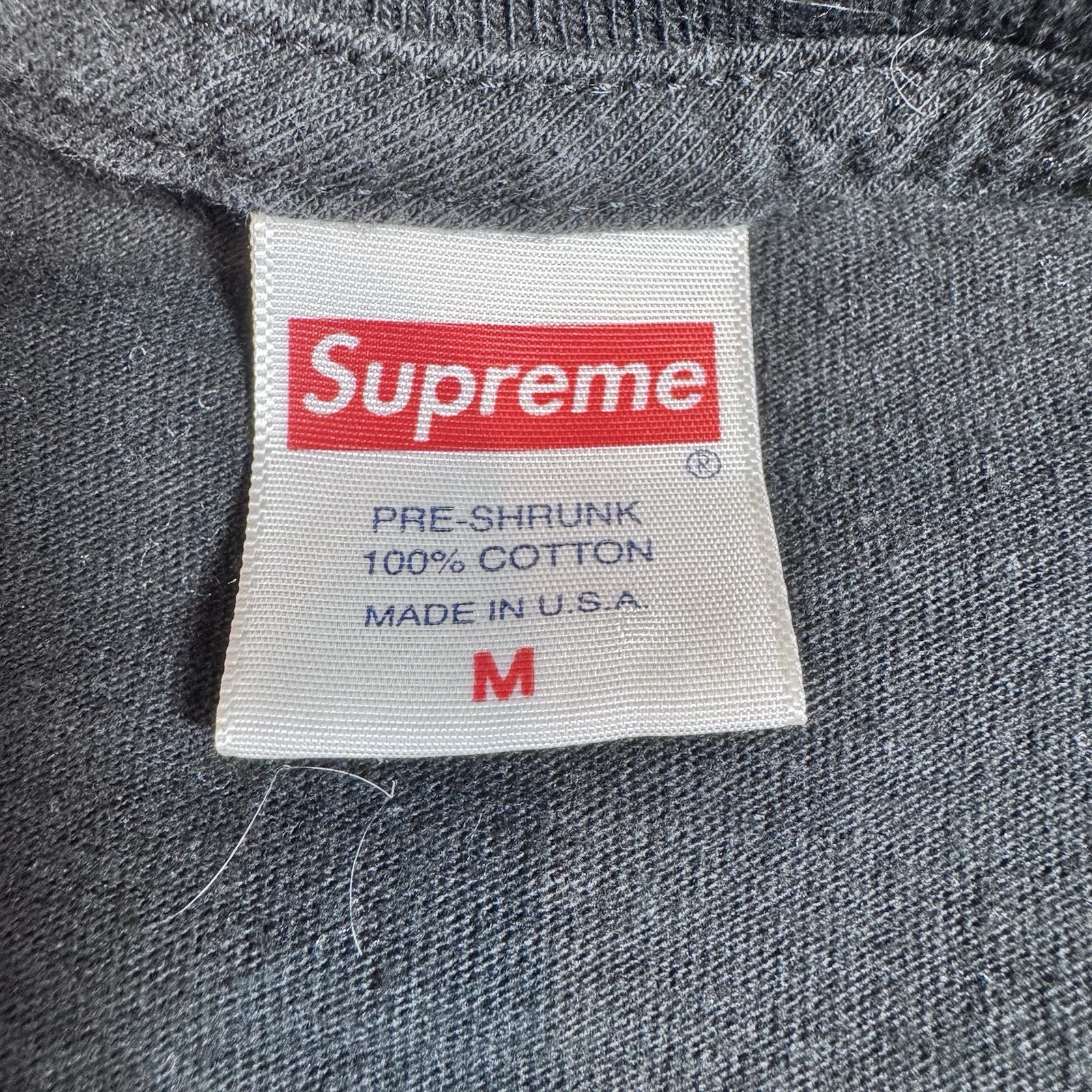 Supreme Fruit Tee T Shirt medium Black FW19 graphic