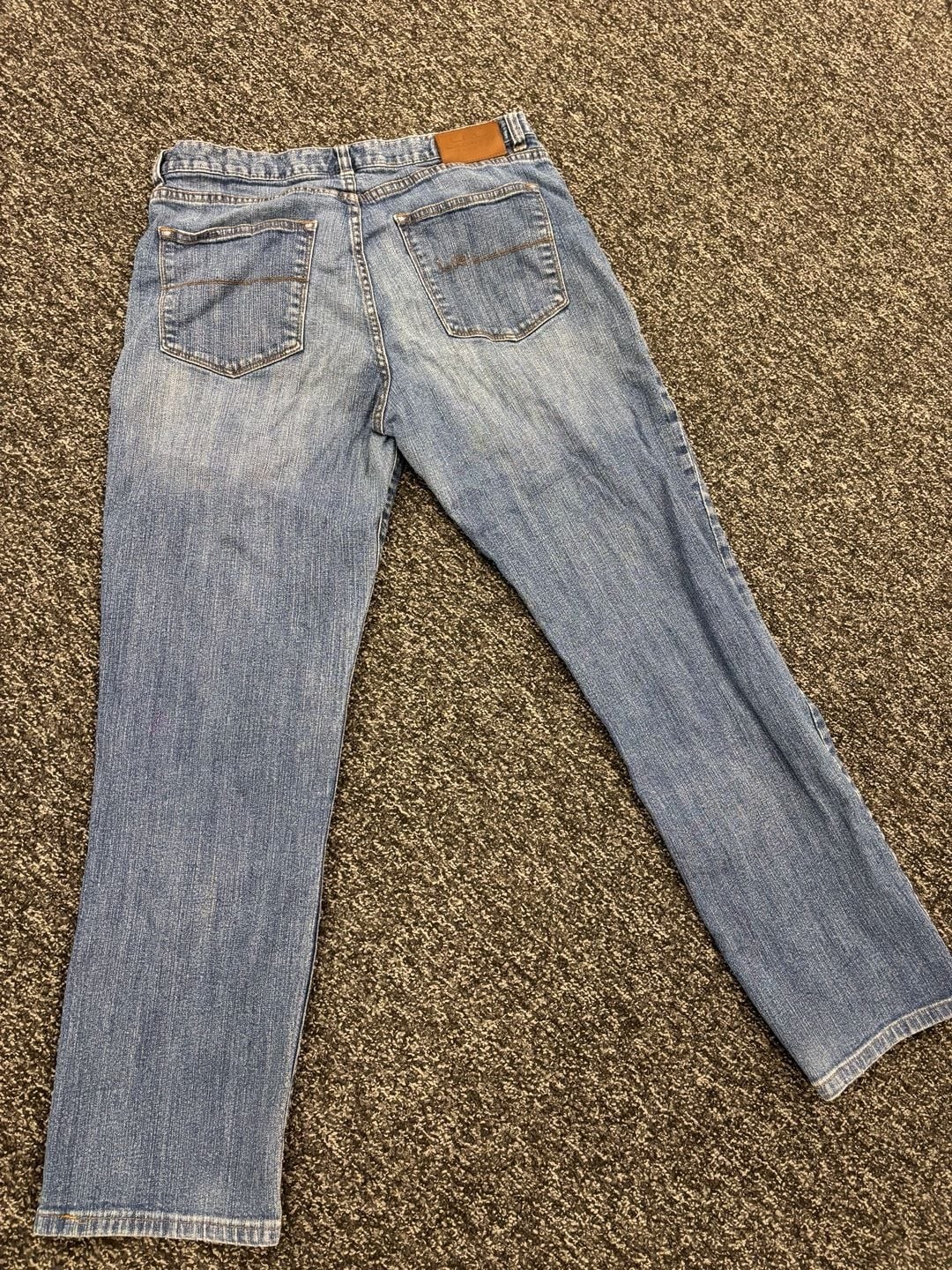 Lauren Jeans Co. Ralph Lauren Women’s Straight Leg Denim Jeans Size 10