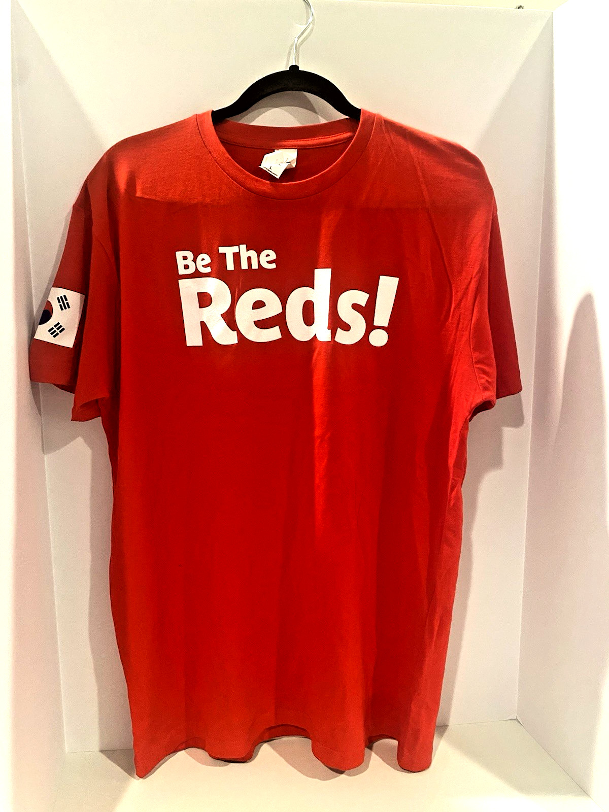 Korea World Cup Fan Red T-Shirt Saero Soju Promotional Graphic Tee