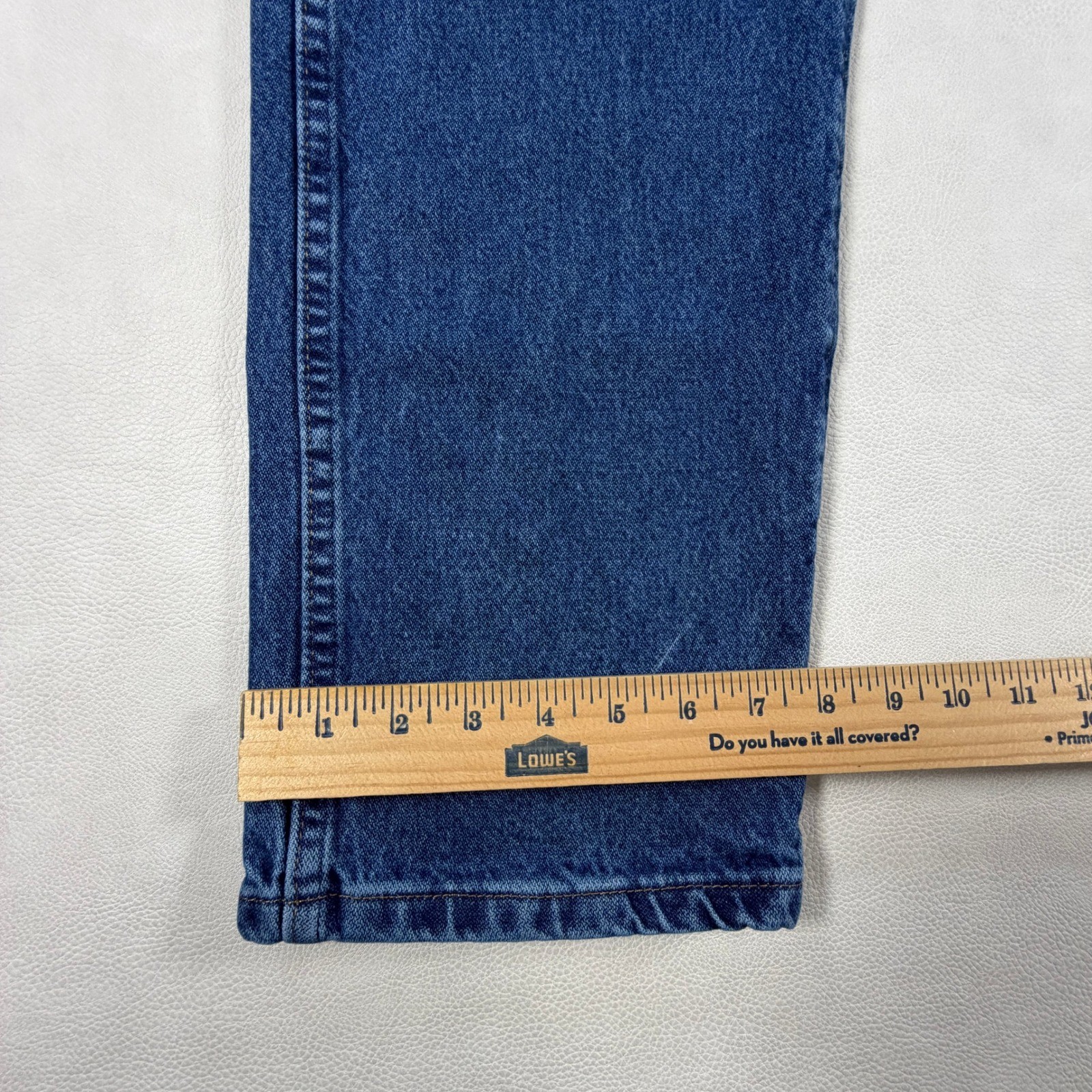 Wrangler 47MWZ Mens 32×32 Regular Fit Cowboy Cut Jeans Blue Premium Performance