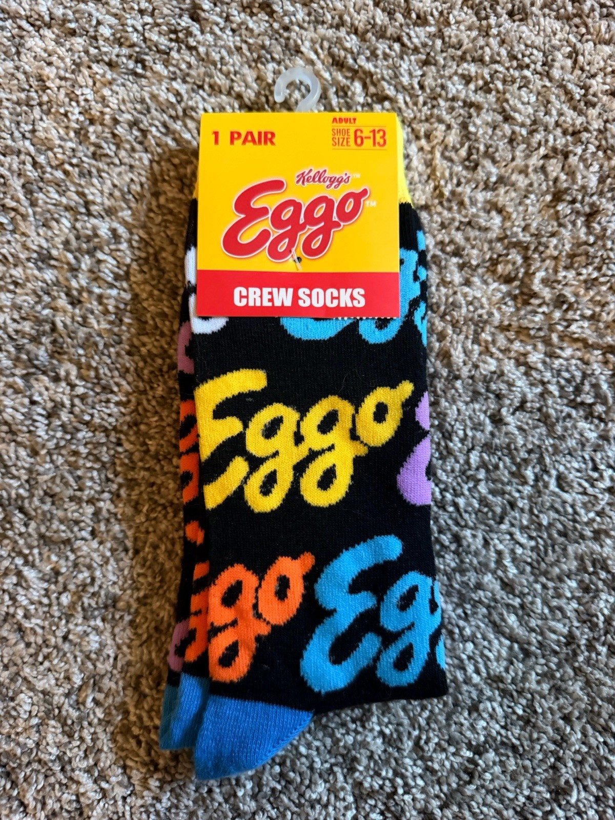Nostalgic Novelty Crew Socks Fun Hip Food Snack Game Movie Men Women 6-13 Gift
