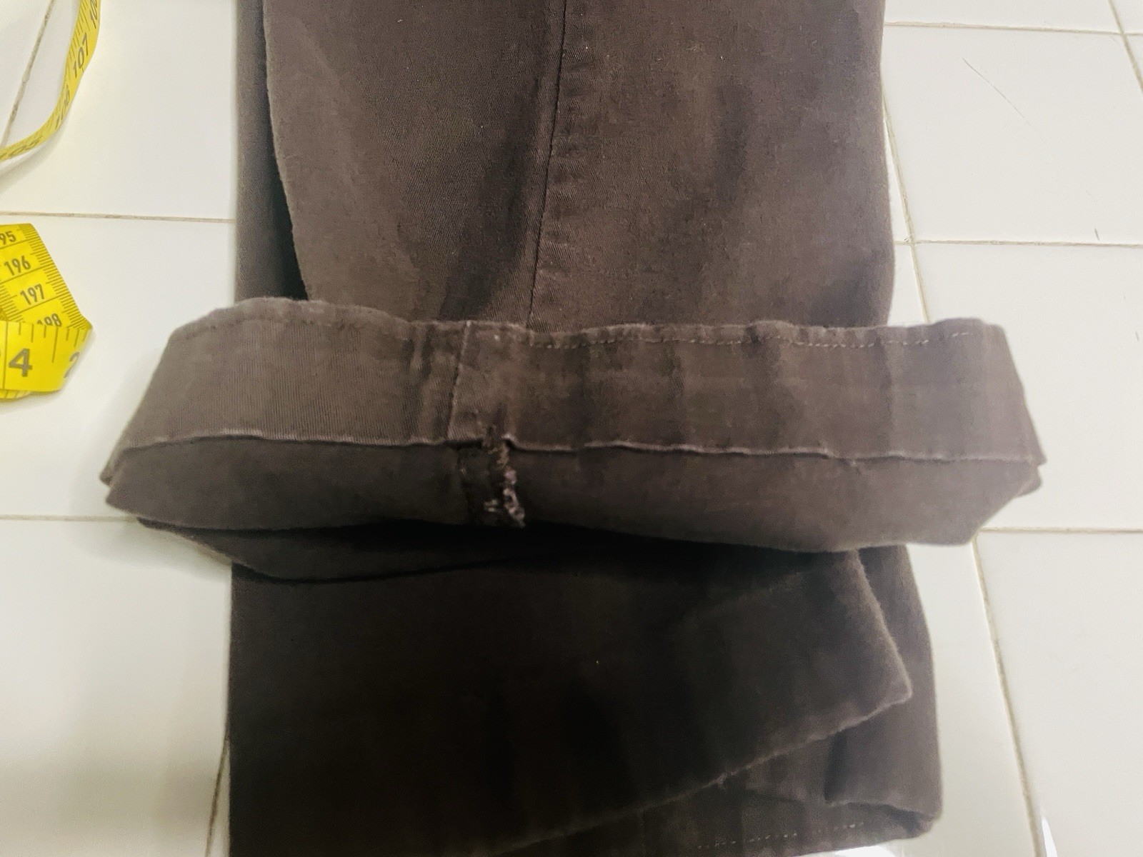 Lee Comfort Stretch Womens Jeans Brown Size 18 Short Measurements In Pictures