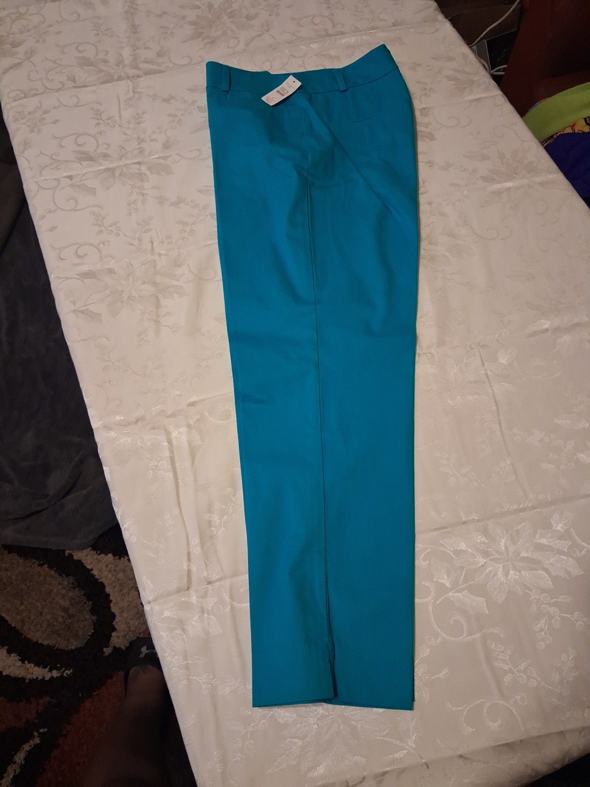 Talbots Dress Pants Women Vibrant Turquoise