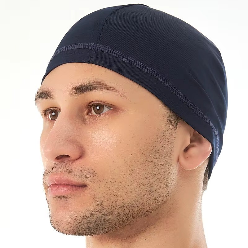 Sweat Wicking Cooling flag Dome Skull Cap Helmet Liner Sport Beanie durag Hat,