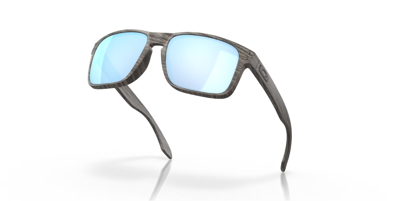 NEW* Oakley HOLBROOK Woodgrain Polarized Deep Water PRIZM H2O Sunglass OO9102-J9