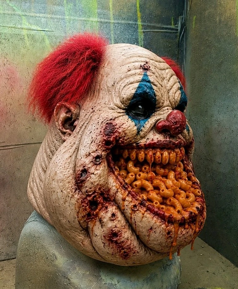 CLOWN Mask ,Mask Terror – Horror Clown Halloween Cosplay Mask Scary