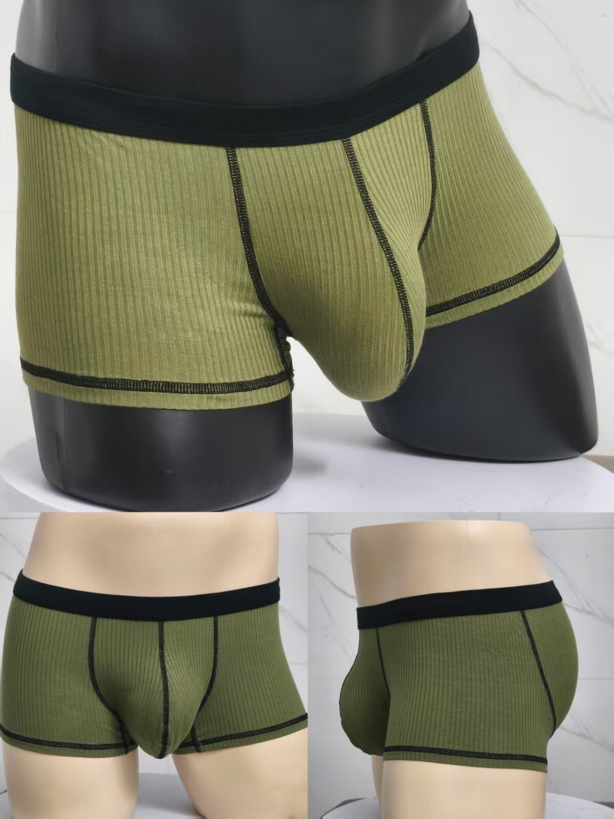 Soft Men’s Breathable Big U Pouch Comfort Underwear Panties Boxers Shorts Trunks
