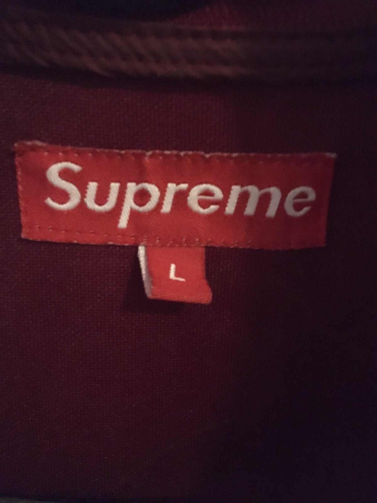Supreme Vintage MVP’s New York Jacket Burgundy Size L Large Preowned